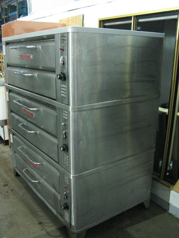 Blodgett Triple Stack Pizza Deck Oven 961 Nat Gas