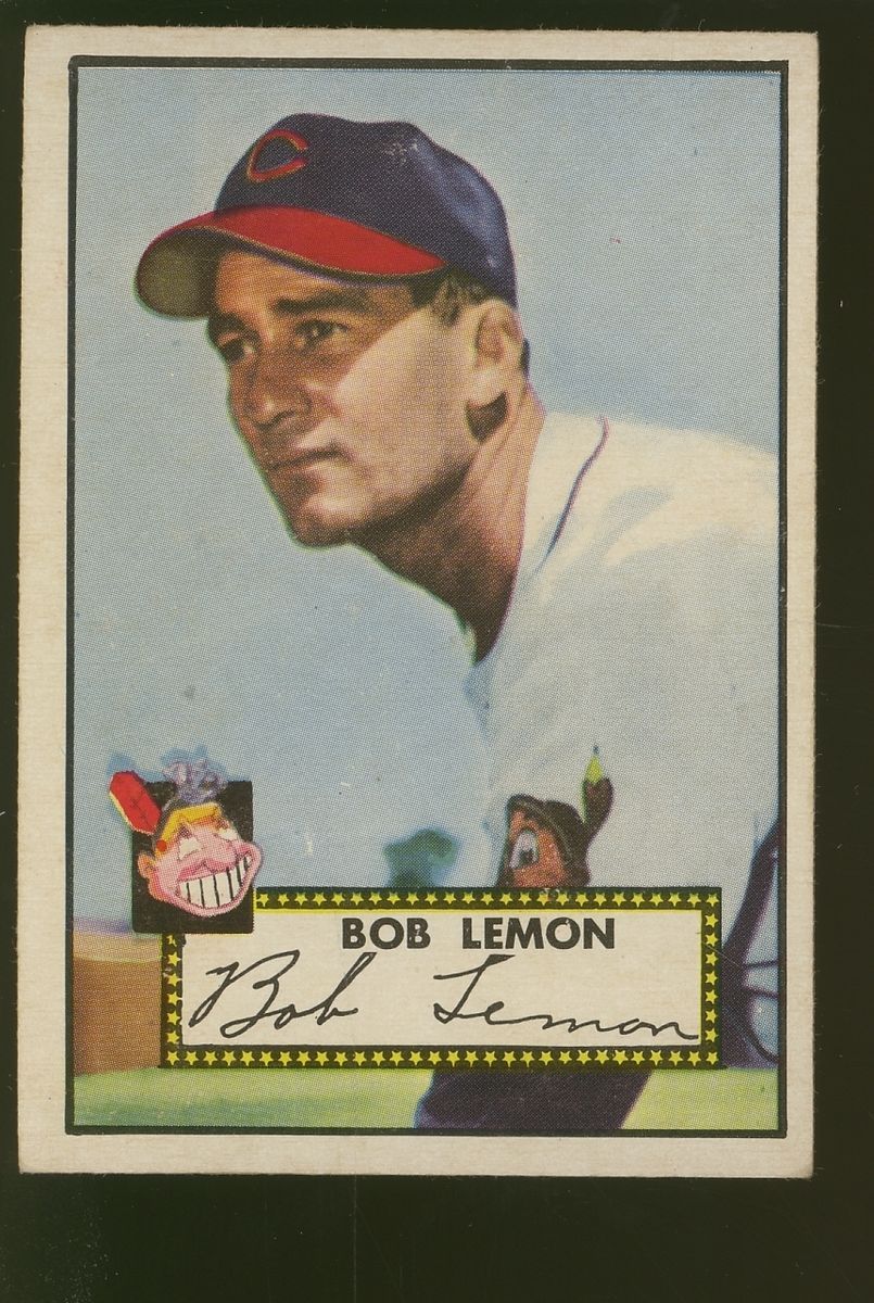 1952 Topps Bob Lemon 268 150 00 EXMT U3952