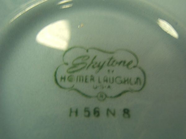 Homer Laughlin Bluemont Skytone Jubilee Gravy Boat