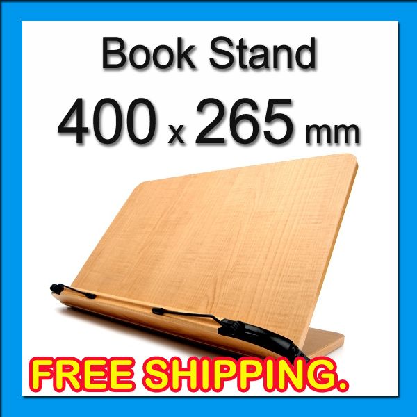 New Nice Book Reading Stand Holder Folding Large Text Book Desk 