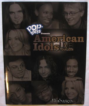   Idols 4 2005 Concert Tour Program Carrie Underwood Bo Bice New