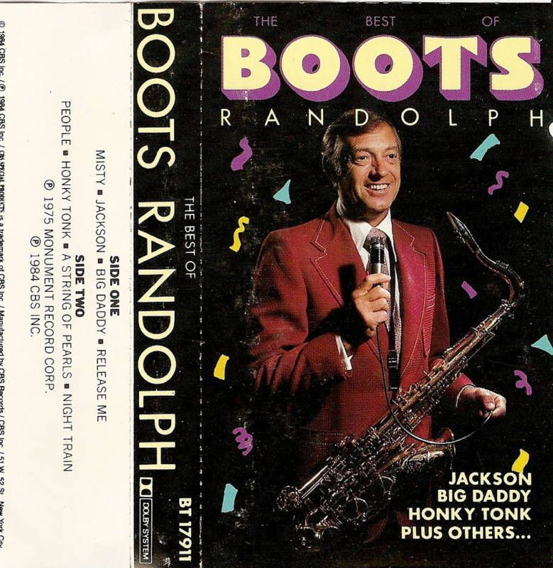  The Best of Boots Randolph Cassette 1975 In
