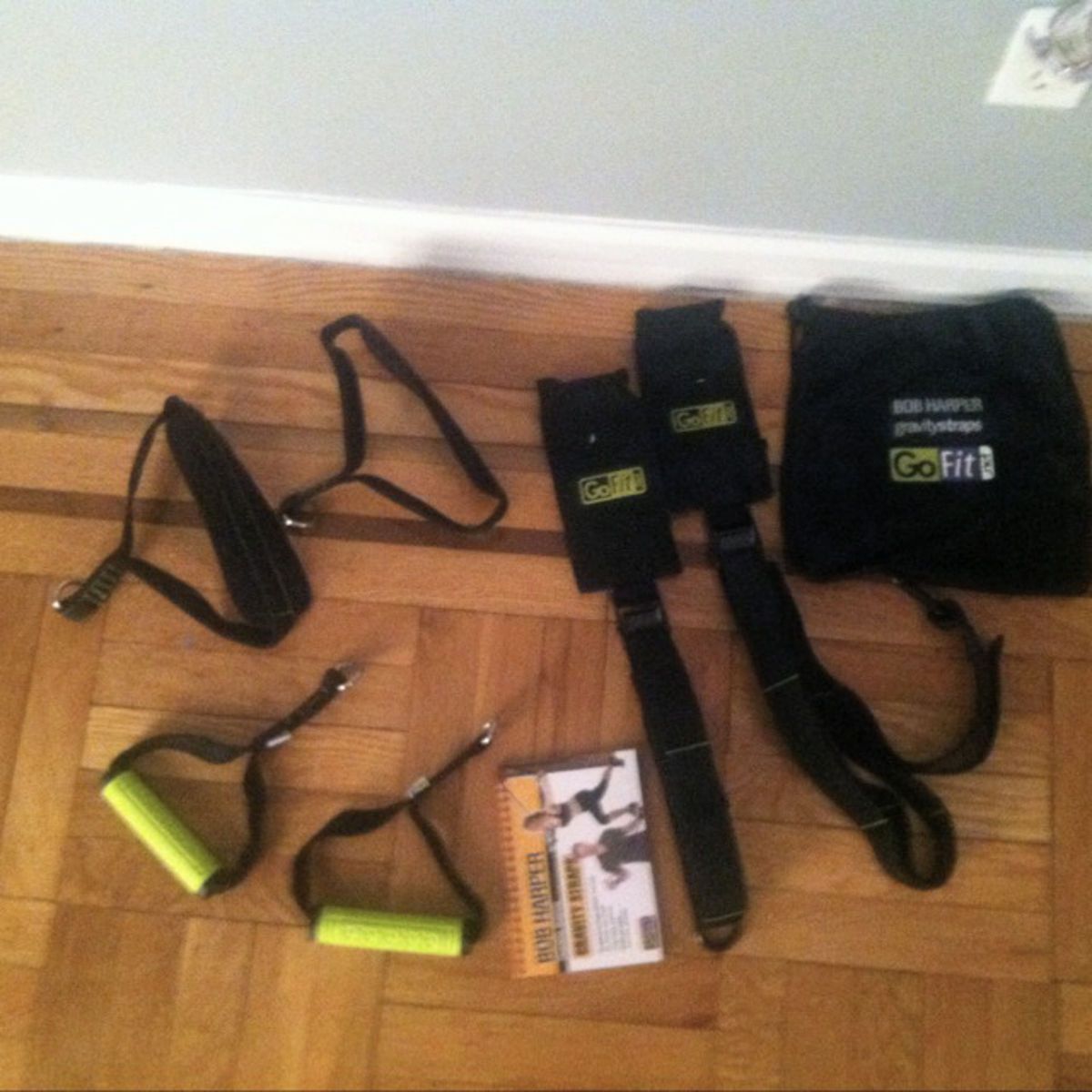 Bob Harper GoFit Gravity Straps with Carry Bag and Booklet