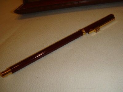 Vintage Etienne Aigner Rollerball Ball Point Ink Pen Original Case 