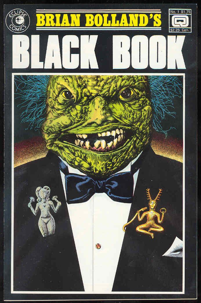 Brian Bollands Black Book 1 Eclipse Comics 1985 VF NM
