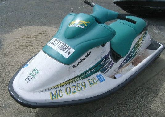 1996 SeaDoo Bombardier SPx Water Jet Ski Doo