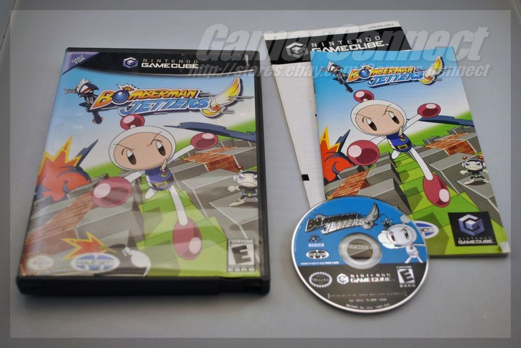 Bomberman Jetters GameCube Complete Wii Compatible 096427013259