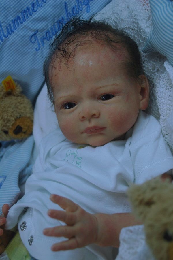 Mummelbaerchens Jakob So Cute Reborn Baby Boy Sculpt by Karola 