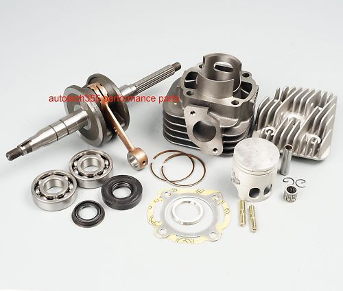 Racing 80cc Big Bore Kit 10mm Vino Jog CV Zuma 1E40QMB