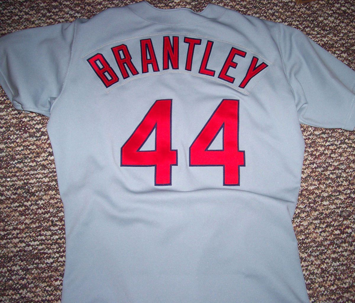 Cardinals Game Worn Jersey No.44 (Jeff Brantley)