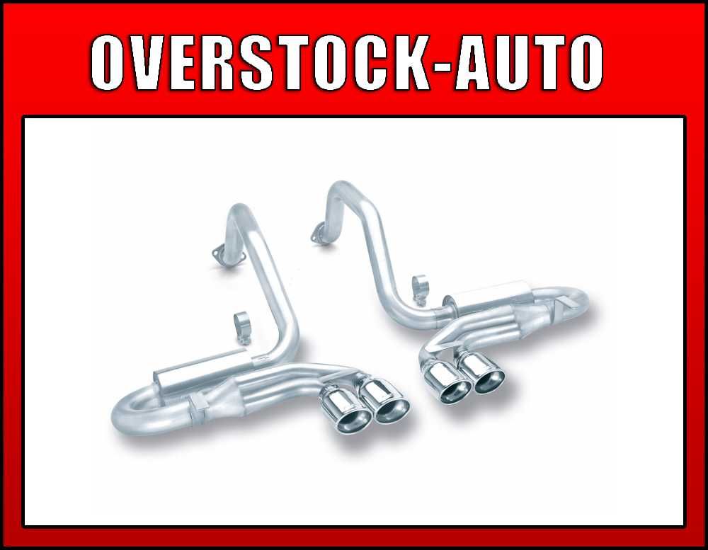 Borla Catback Atak Exhaust 1997 2004 Corvette C5 5 7L