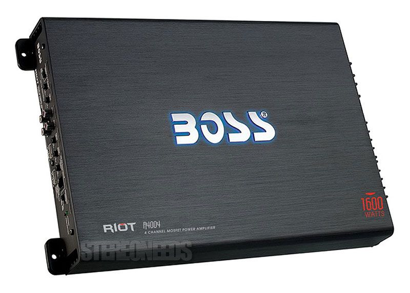 BOSS AUDIO R4004 1600 WATT 4/2 CHANNEL CH. CAR STEREO AMPLIFIER 