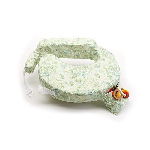 My Brest Friend Green Paisley Travel Nursing Pillow