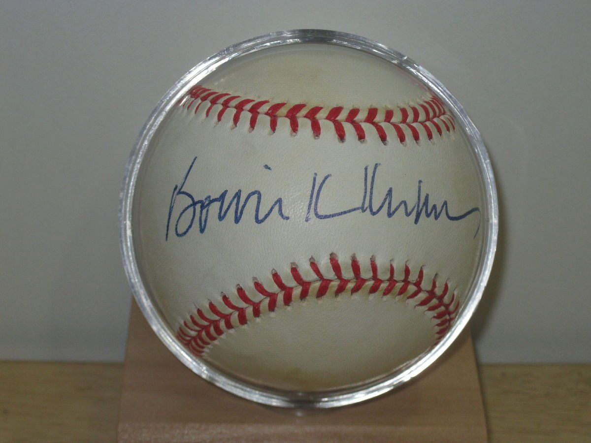 Bowie Kuhn Signed Official National League Baseball PSA DNA