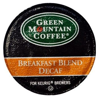 Green Mountain Coffee Breakfast Blend Decaf Coffee K Cups 96ct