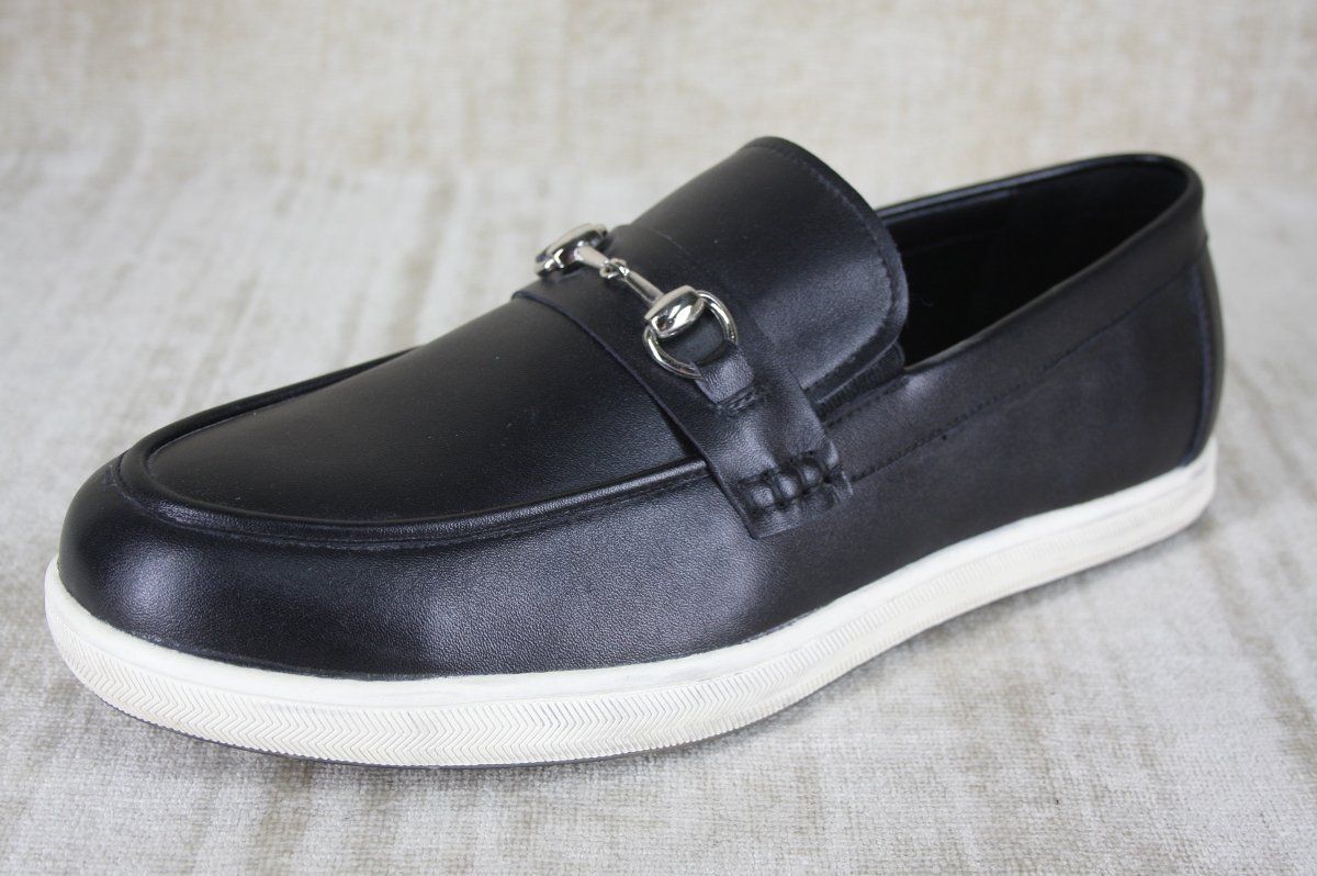 Joseph Abboud Bailey Leather Slip on Shoes Sneakers Size 11 $145 New 