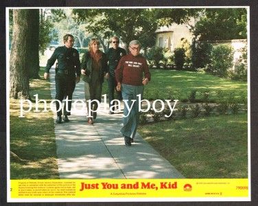 BROOKE SHIELDS GEORGE BURNS JUST YOU & ME KID COLOR MINI LOBBY MOVIE 