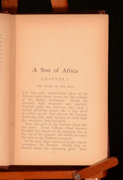   of Africa A Romance by Anna Comtesse de Bremont First Edition