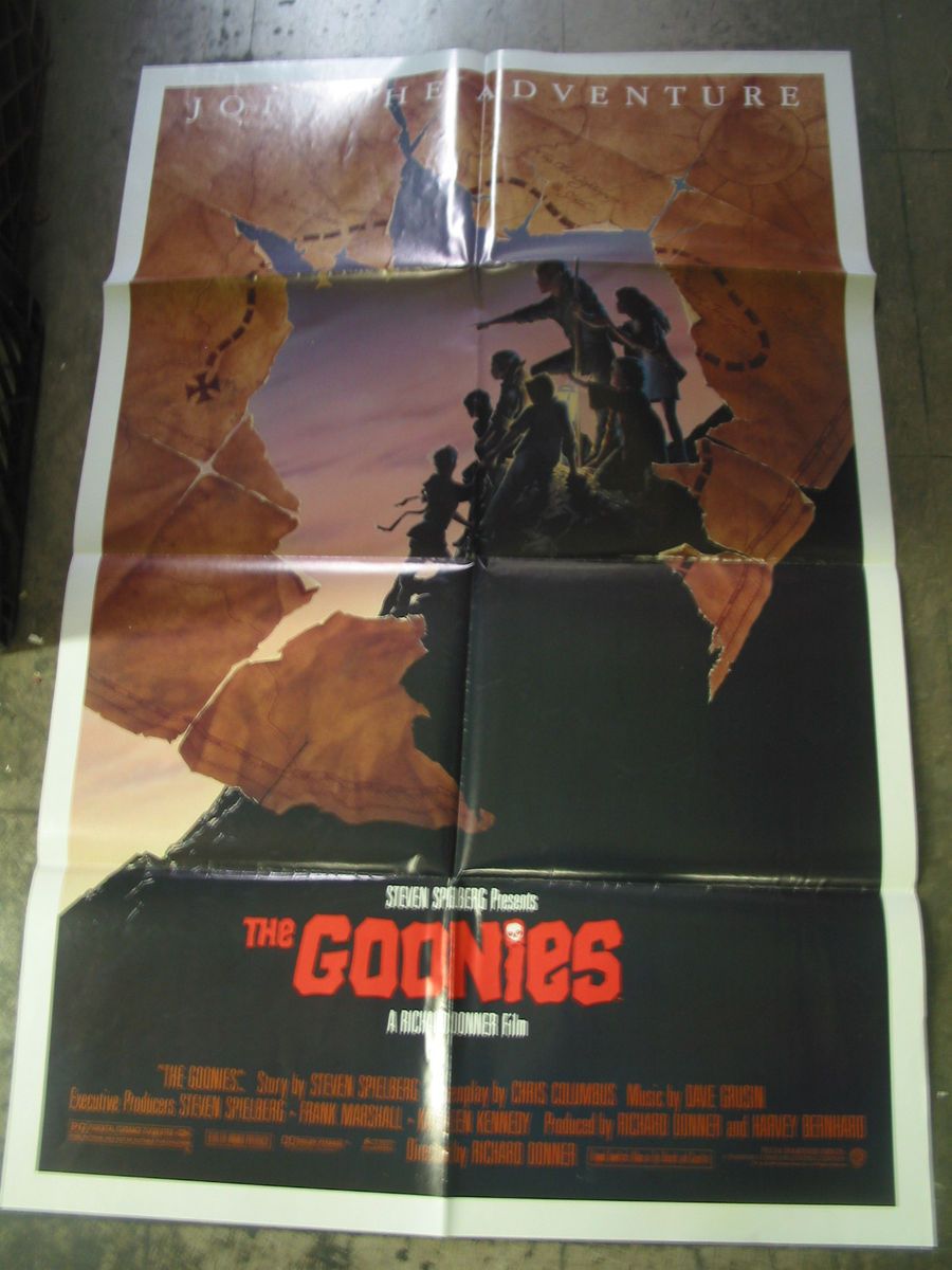 The Goonies Orig One Sheet Teaser Movie Poster Josh Brolin