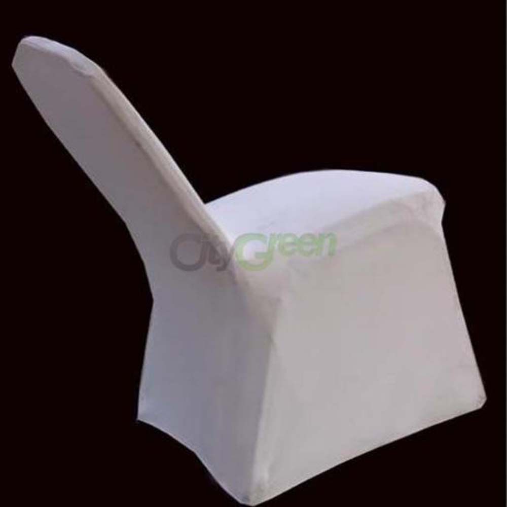   Folding Chair Covers High Quality For Wedding Shower Party White