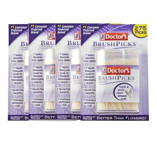 Doctors Brushpicks 275 Count 4 Pack