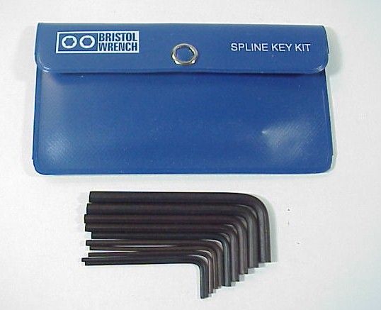 Bristol Spline Wrench Set SS 408 for Collins Radio Gear