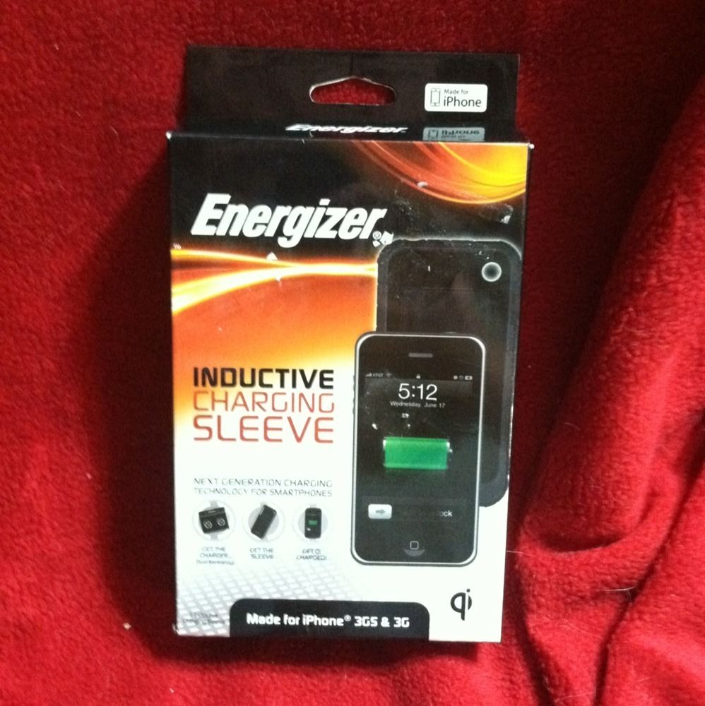 Energizer Inductive Charging Sleeve for iPhone 3G and 3GS Charger 