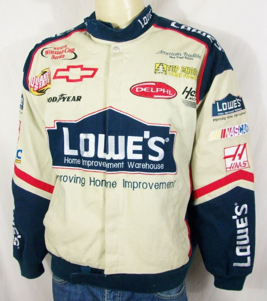  Blouson Brode NASCAR Jeff Hamilton Taille L