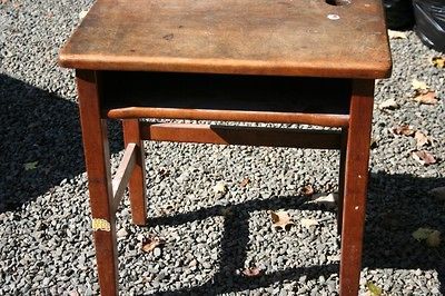 childs antique school desk  75 00 0