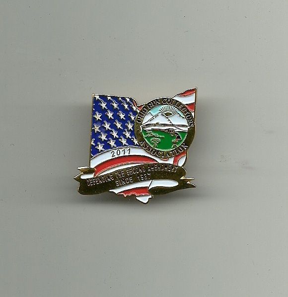 2011 ohio gun collector s hat or lapel pin time