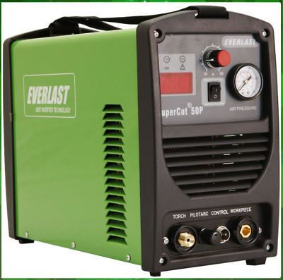 EVERLAST 50AMP PLASMA CUTTER PILOT ARC 110V 220V 50a 50 AMP 50AMP 