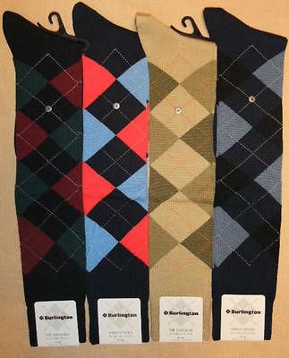 knee high burlington argyle socks plus fours golfing more options