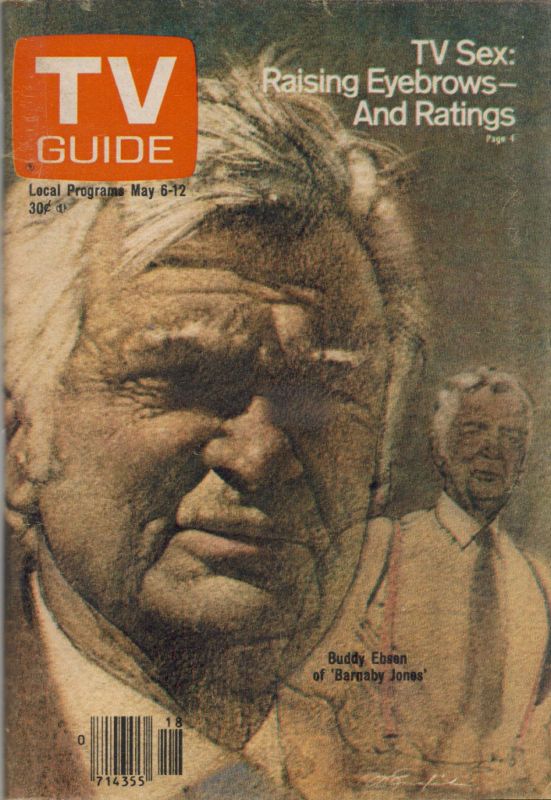 TV Guide May 6 1978 Buddy Ebsen Barnaby Jones NY EDT