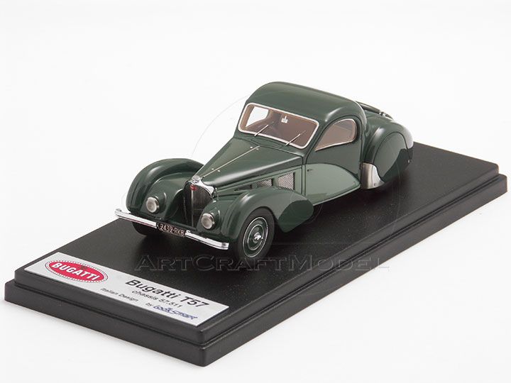 Bugatti 57 s 1937 Chassis 57 511 Green 1 43 Looksmart LS404