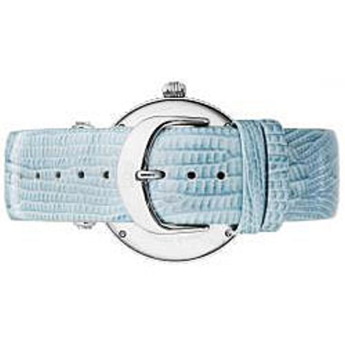 Burgi BUR043BU Diamond Swiss Quartz Strap Womens Watch