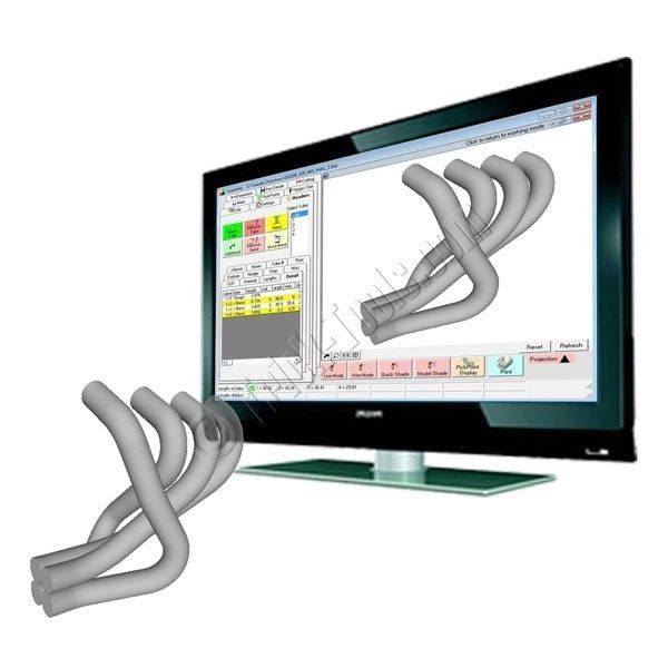 Bend Tech HD Header Design Software Tube Pipe Bending