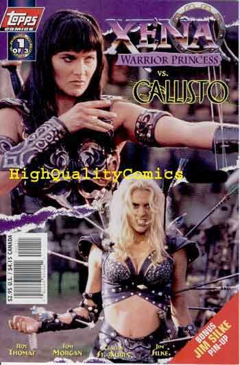 XENA Warrior Princess vs CALLISTO #1 ( /Good Girl/Femme 