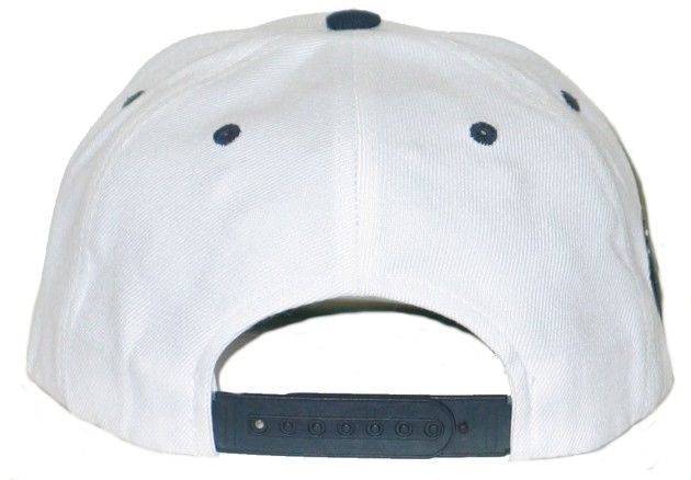 Butler Bulldogs Vintage White Super Star Snapback Adjustable Hat Cap 