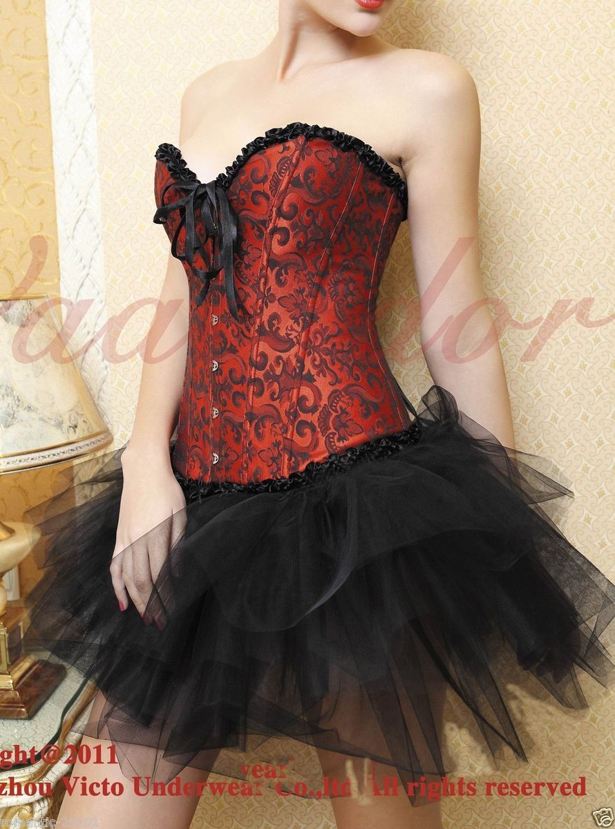New Corsets Bustiers Dress Tutu Top Gets 819 7008