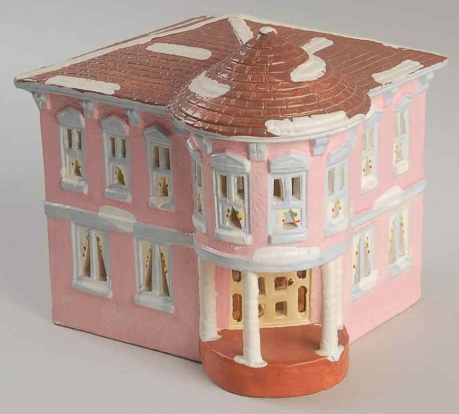 manufacturer department 56 pattern snow village piece summit house 