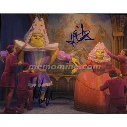 Mike Myers Cameron Diaz Shrek Original Autograph COA