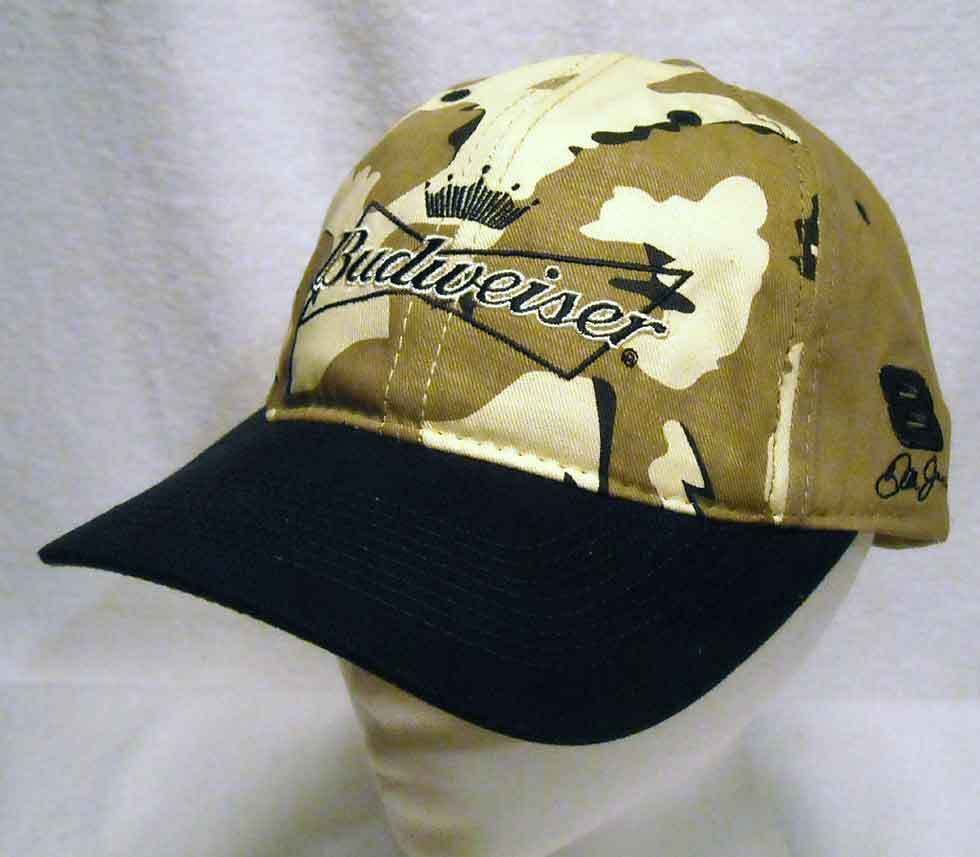 Dale Earnhardt Jr Hat Camouflage Budweiser 8