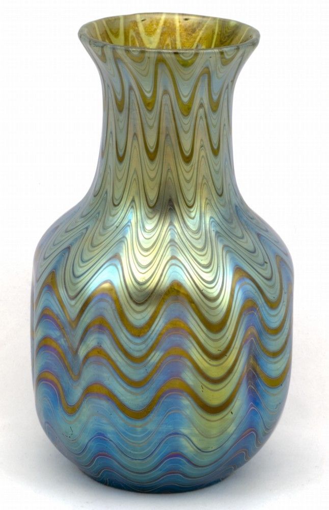 Signed Candia Phenomen 6893 Loetz Vase