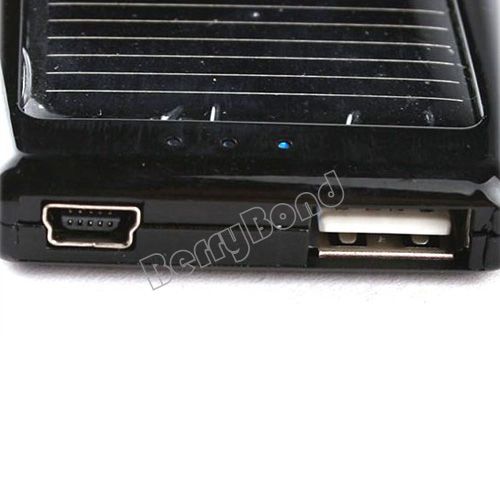 new 1000mah solar panel usb battery charger mobile phone