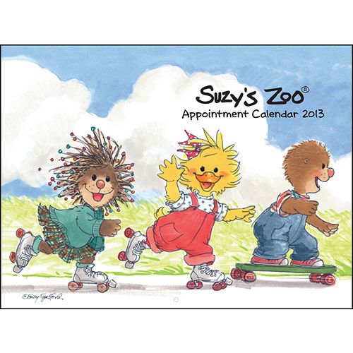 Suzys Zoo 2013 Wall Calendar