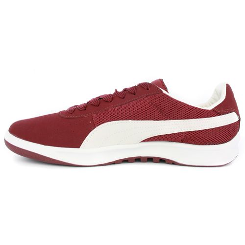 Puma California 2 Mens Trainers Burgundy White