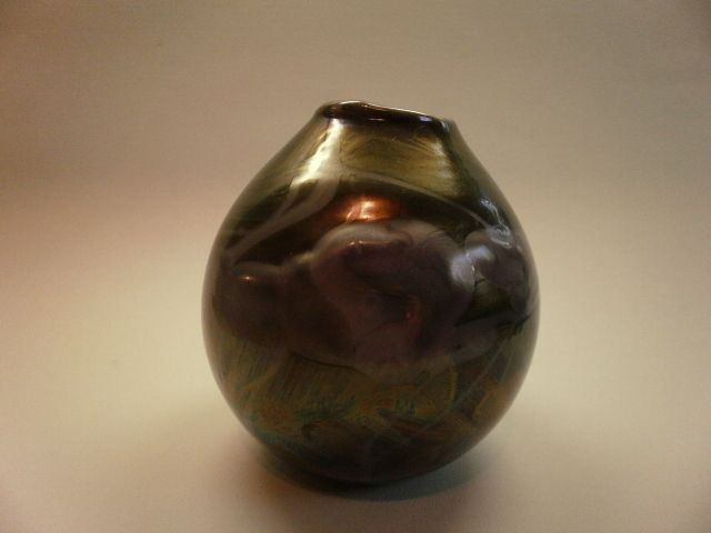 MARK CANTOR signed 1972 pre  Lundberg studios glass EXC *Price Reduced 