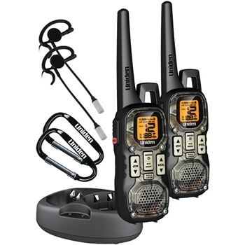 GMR4099 2CKHS Uniden 40 Mile Range 2 Way FRS grms Camo Radios