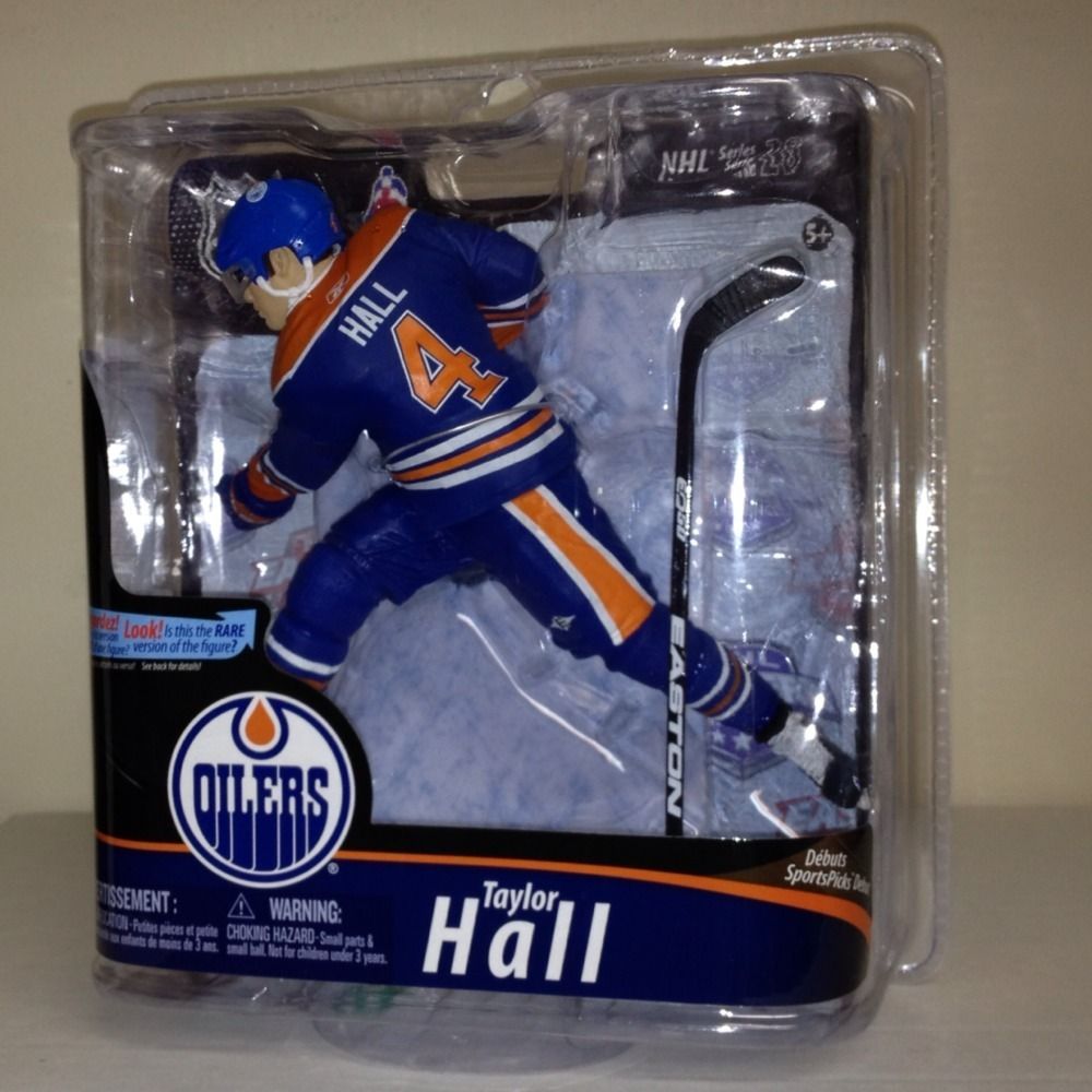 McFARLANE TAYLOR HALL NHL 28 BLUE JERSEY ROOKIE EDMONTON OILERS 