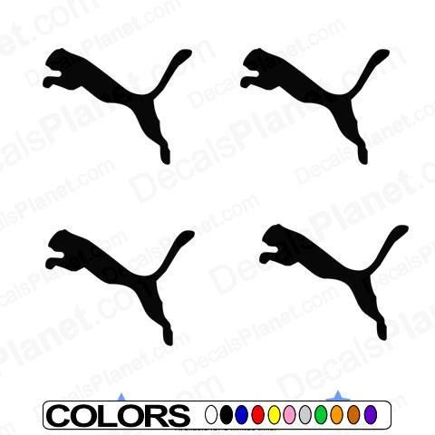 Puma Soccer Stickers Lot Car Vinyl Decal Sticker